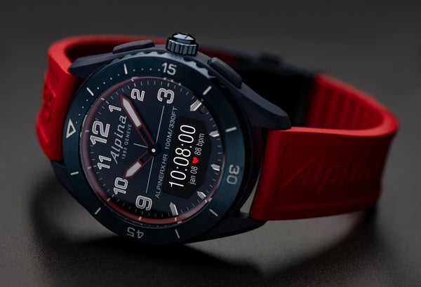 AlpinerX Alive:  Alpina’s first smartwatch for urban sports aficionados
