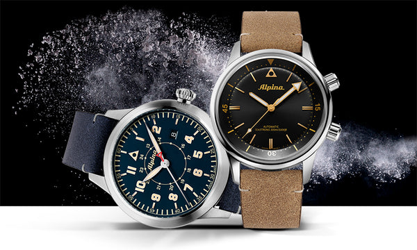 Heritage Collection  Two charming watches for mastering air and sea