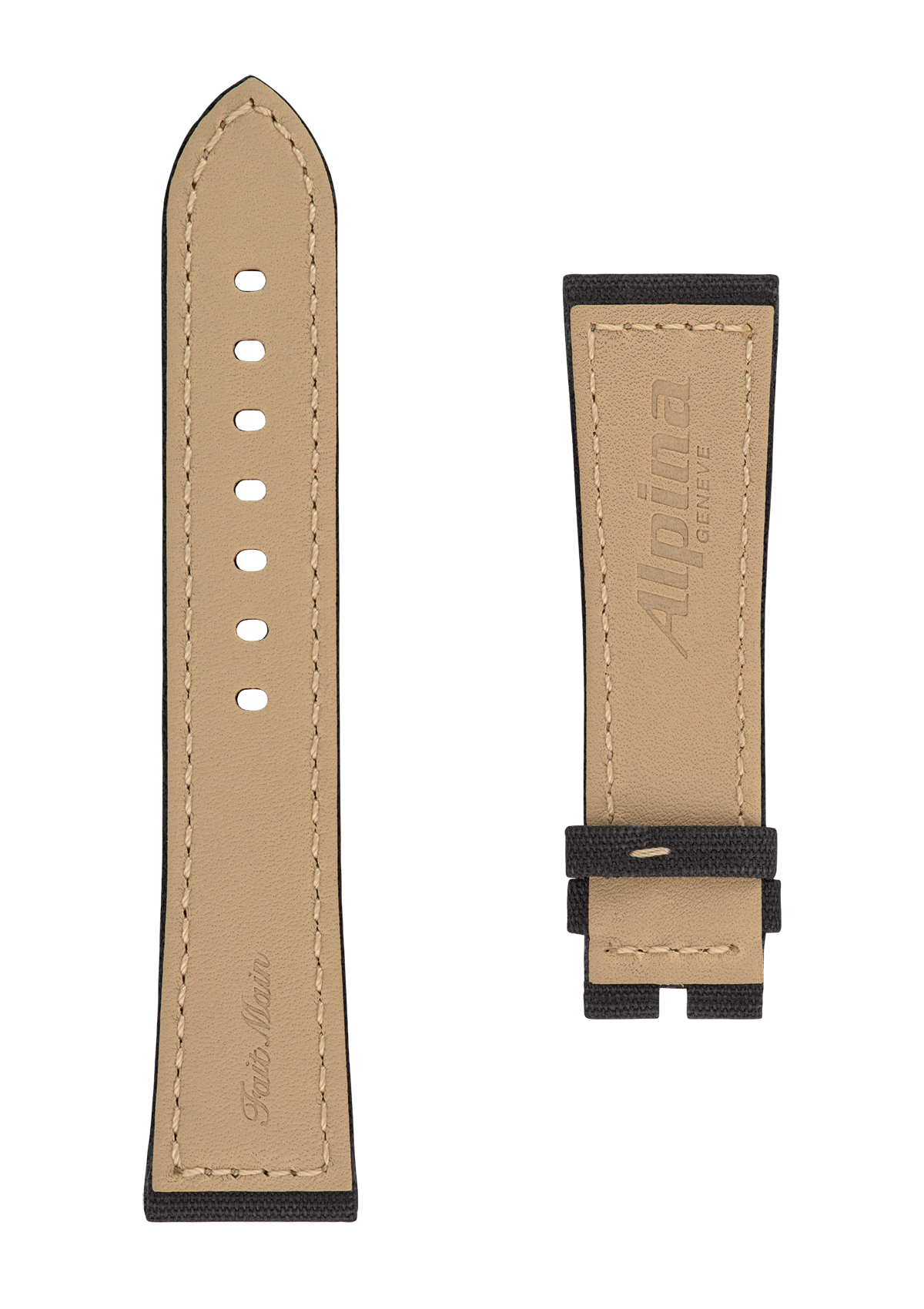 Black RPT Strap - 21.15 mm - Alpina Watches
