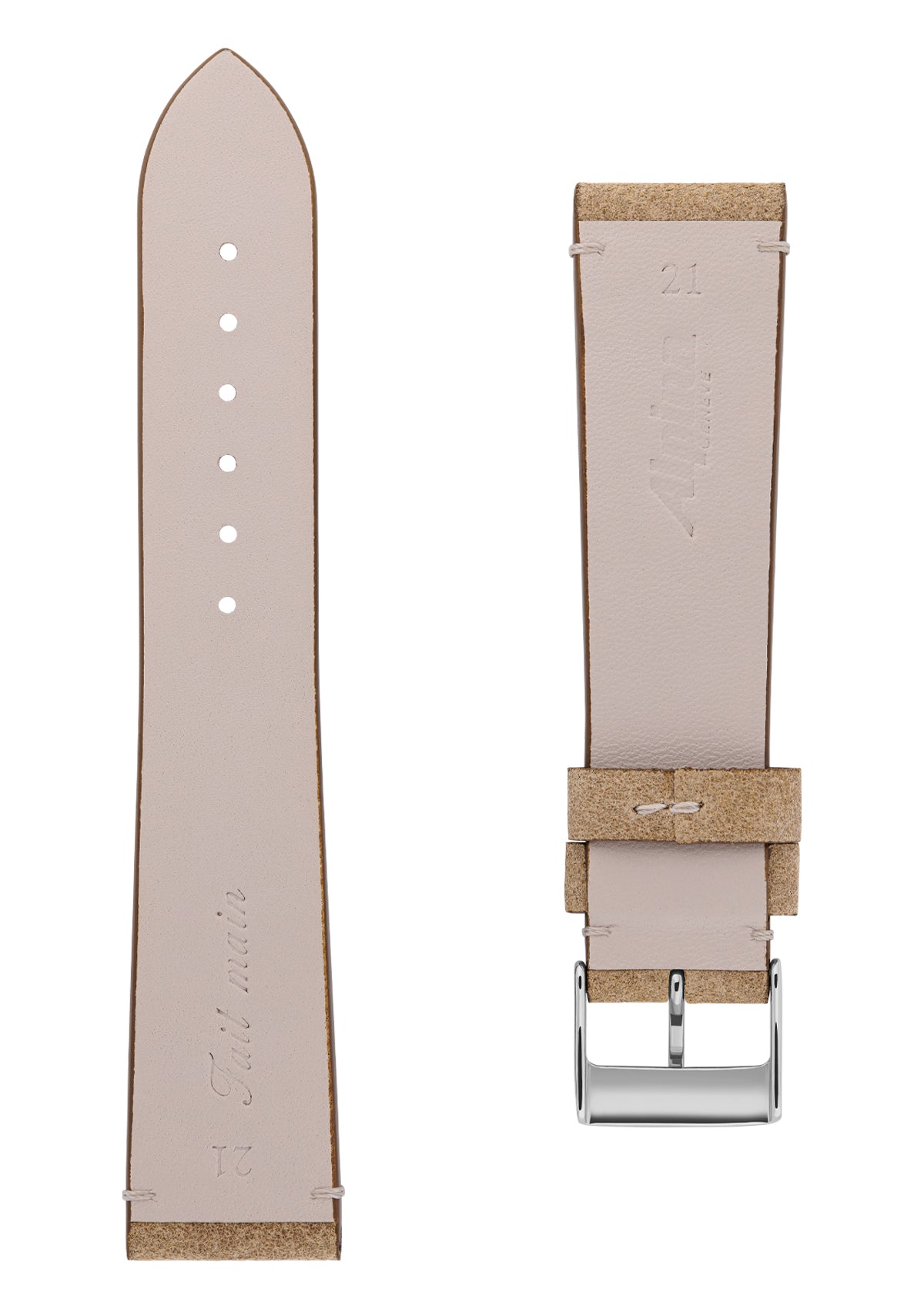 CALF LEATHER WITH CROCODILE PATTERN EMBOSSING STRAP - 18mm - Alpina Watches