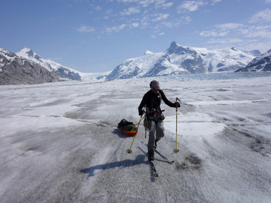 DAY 8 15/05/2015 TRYING TO FIND A ROUTE ON THE ICE OF DAWES.