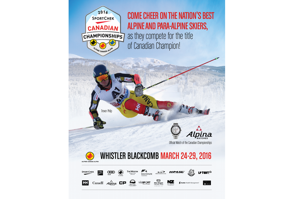 ALPINA WATCHES NAMED OFFICIAL WATCH OF THE 2016 SPORT CHEK CANADIAN CHAMPIONSHIPS