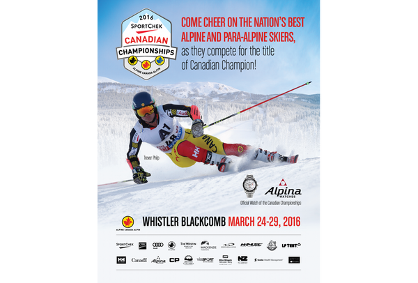 ALPINA WATCHES NAMED OFFICIAL WATCH OF THE 2016 SPORT CHEK CANADIAN CHAMPIONSHIPS