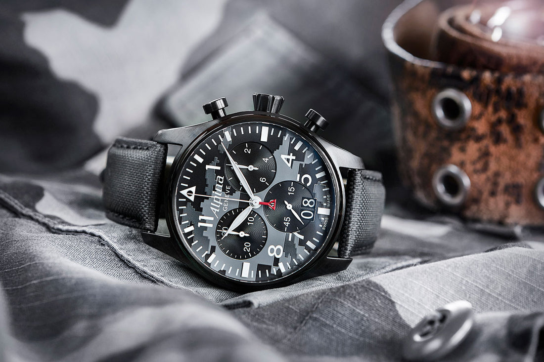 2017 NOVELTY – STARTIMER PILOT QUARTZ BIG DATE CHRONOGRAPH