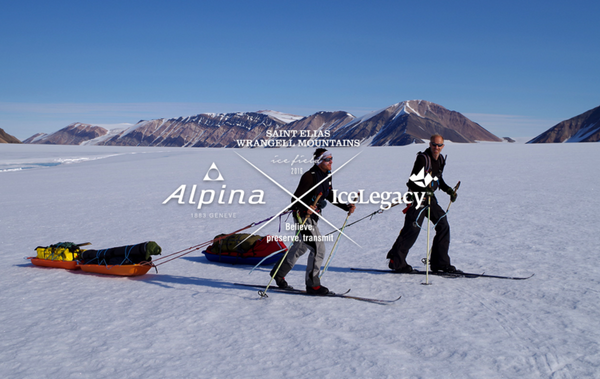 ALPINA & ICELEGACY 2016 BORGE OUSLAND AND VINCENT COLLIARD TO CROSS THE ALASKAN ST. ELIAS ICE FIELD UNSUPPORTED