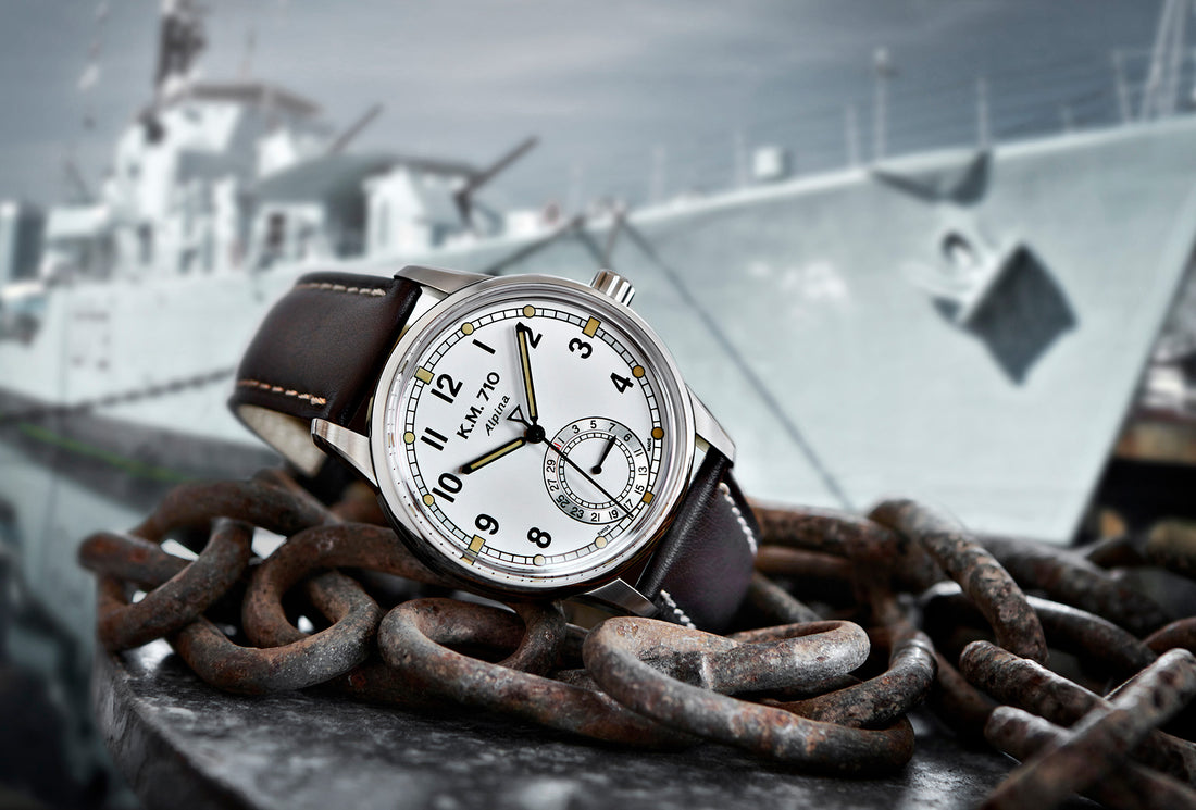 THE ALPINA KM-710, A MODERN INTERPRETATION OF THE RELIABLE NAVY SERVICE WRISTWATCH