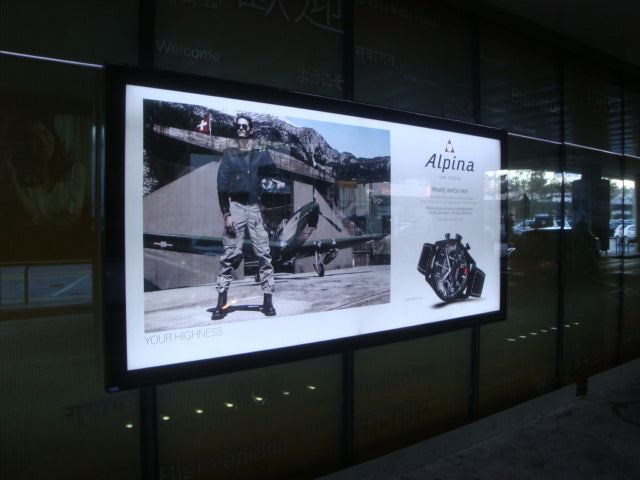 ALPINA WATCHES AROUND THE WORLD – GENEVE AIRPORT