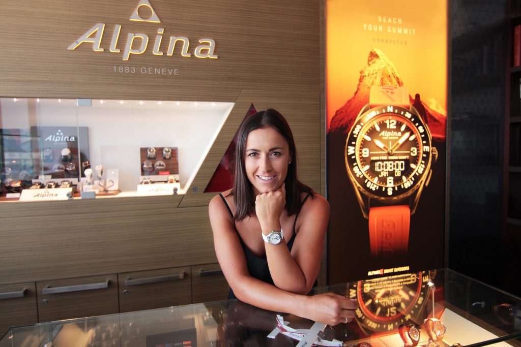 ITALIAN FIS WORLD CUP ALPINE SKIER IRENE CURTONI – ALPINA WATCHES BRAND AMBASSADOR