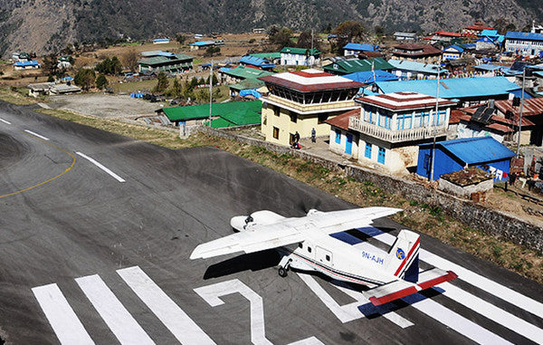 TENZING-HILLARY AIRPORT, THE TOUGHEST THE WORLD