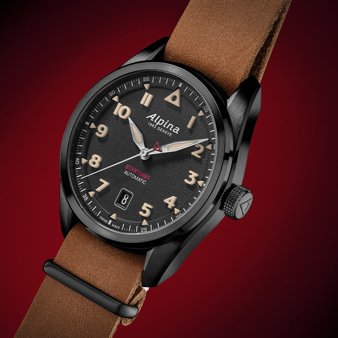 Startimer Pilot: Automatic men's watch – Alpina Watches