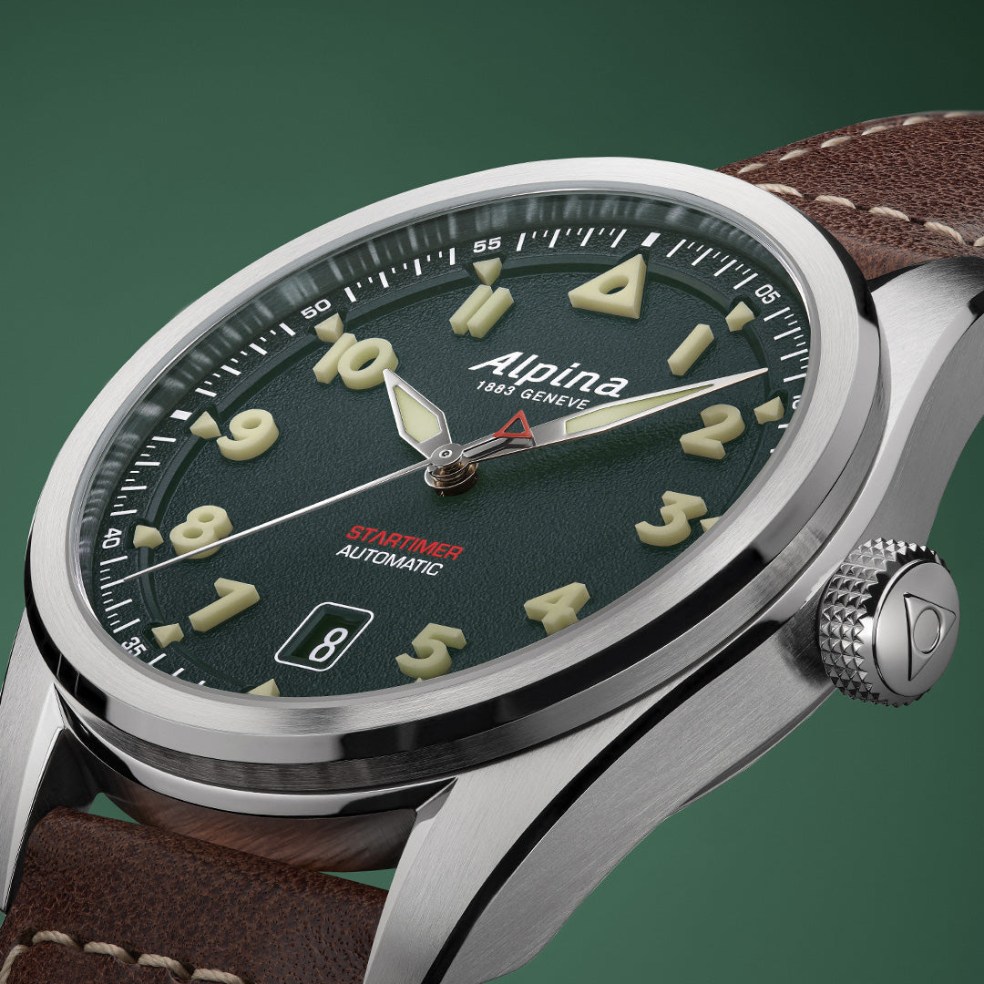 Startimer Pilot: Automatic men's watch – Alpina Watches