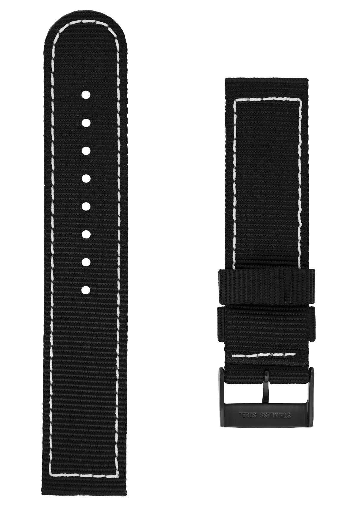 21MM - Black Nylon Strap - Alpina Watches