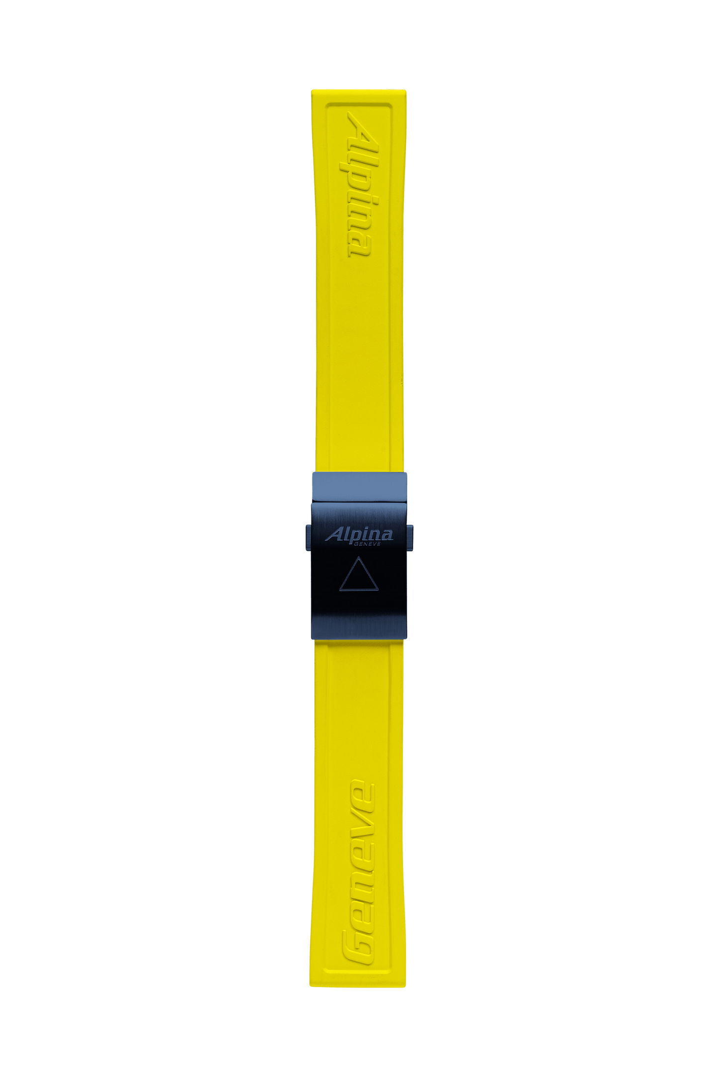 22MM - Yellow Silicon Strap - Alpina Watches