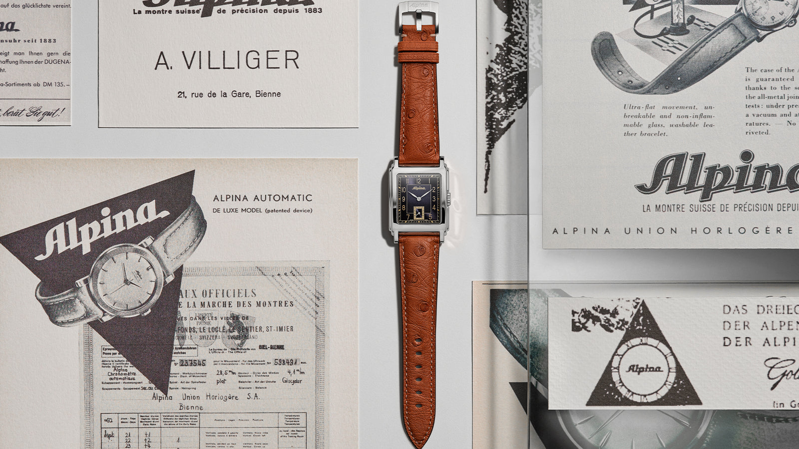 Heritage Alpiner Carrée Automatic