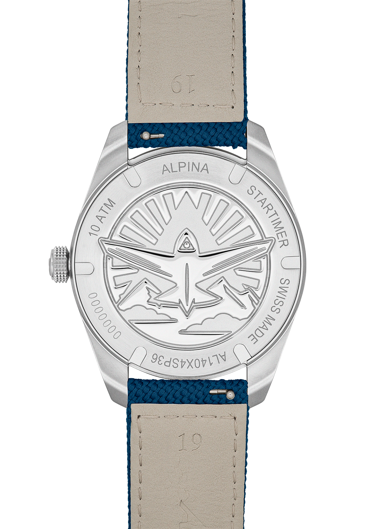 Alpina Startimer Pilot Solarmetre Bleu Marine AL-140BLW3S26