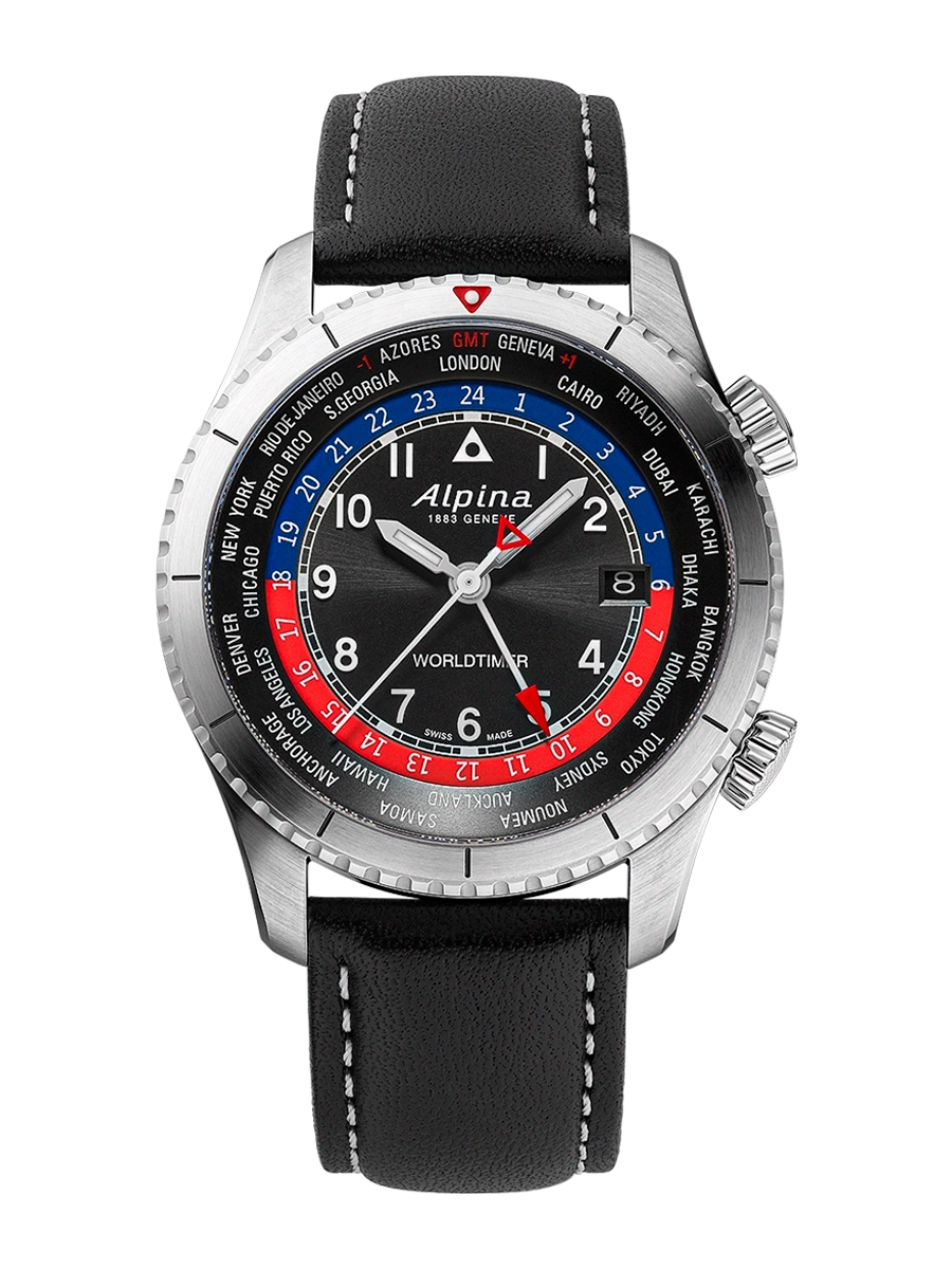 Pilot Quartz Worldtimer - Alpina Watches