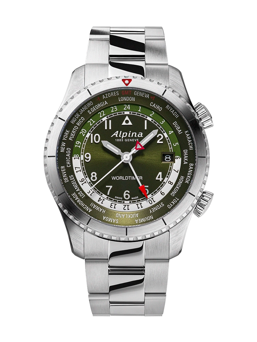 Pilot Quartz Worldtimer - Alpina Watches