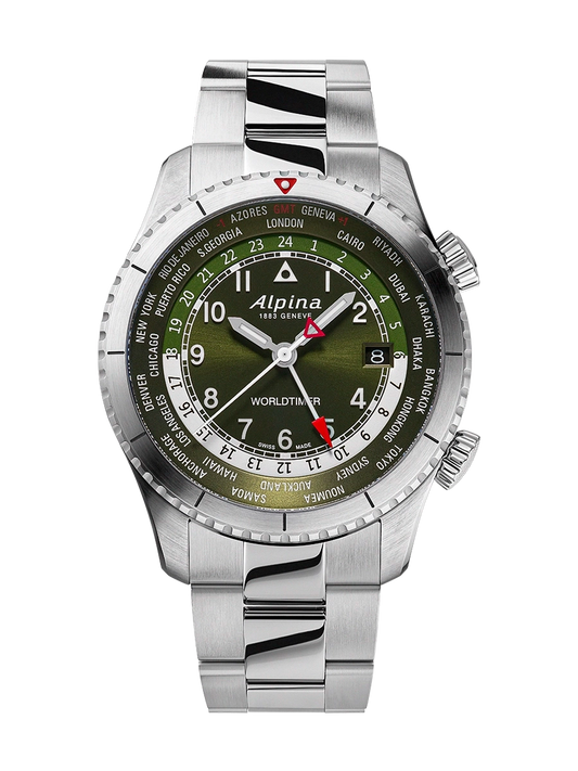 Pilot Quartz Worldtimer - Alpina Watches