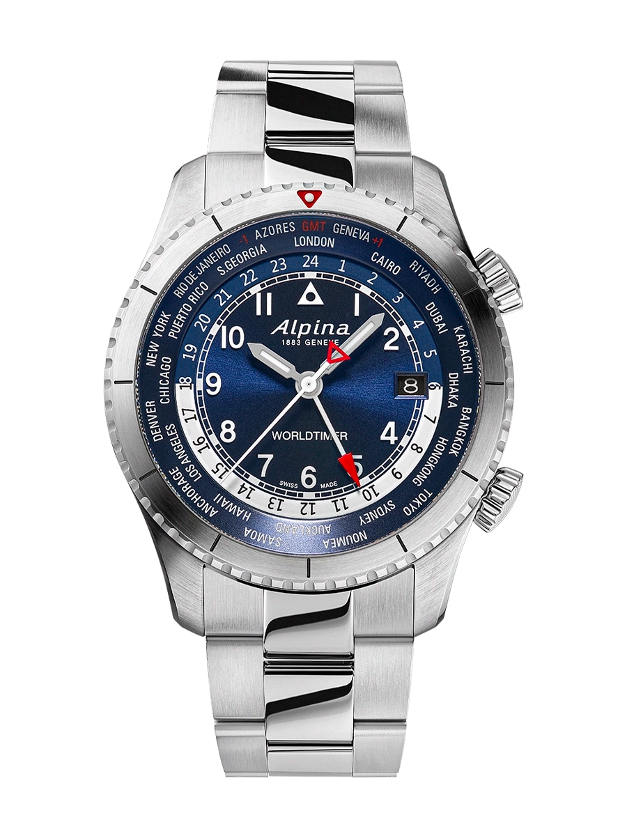 Pilot Quartz Worldtimer - Alpina Watches