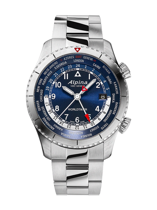 Pilot Quartz Worldtimer - Alpina Watches