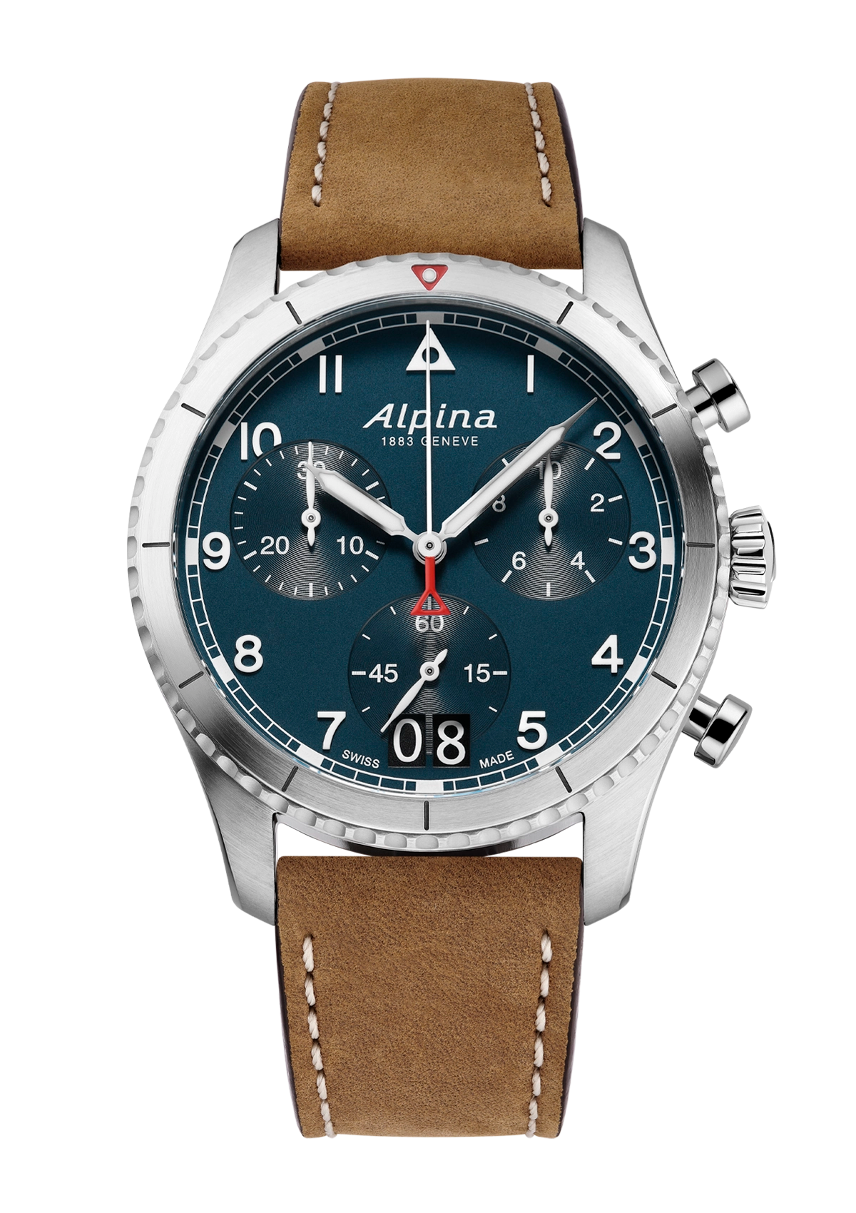 Pilot Quartz Chronograph Big Date - Alpina Watches