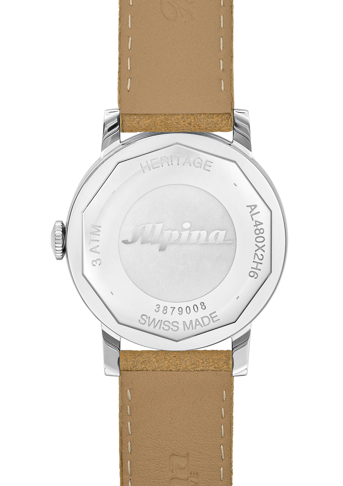 Alpina Heritage Tropic-Proof Handwinding Cadran Noir AL-480B2H6