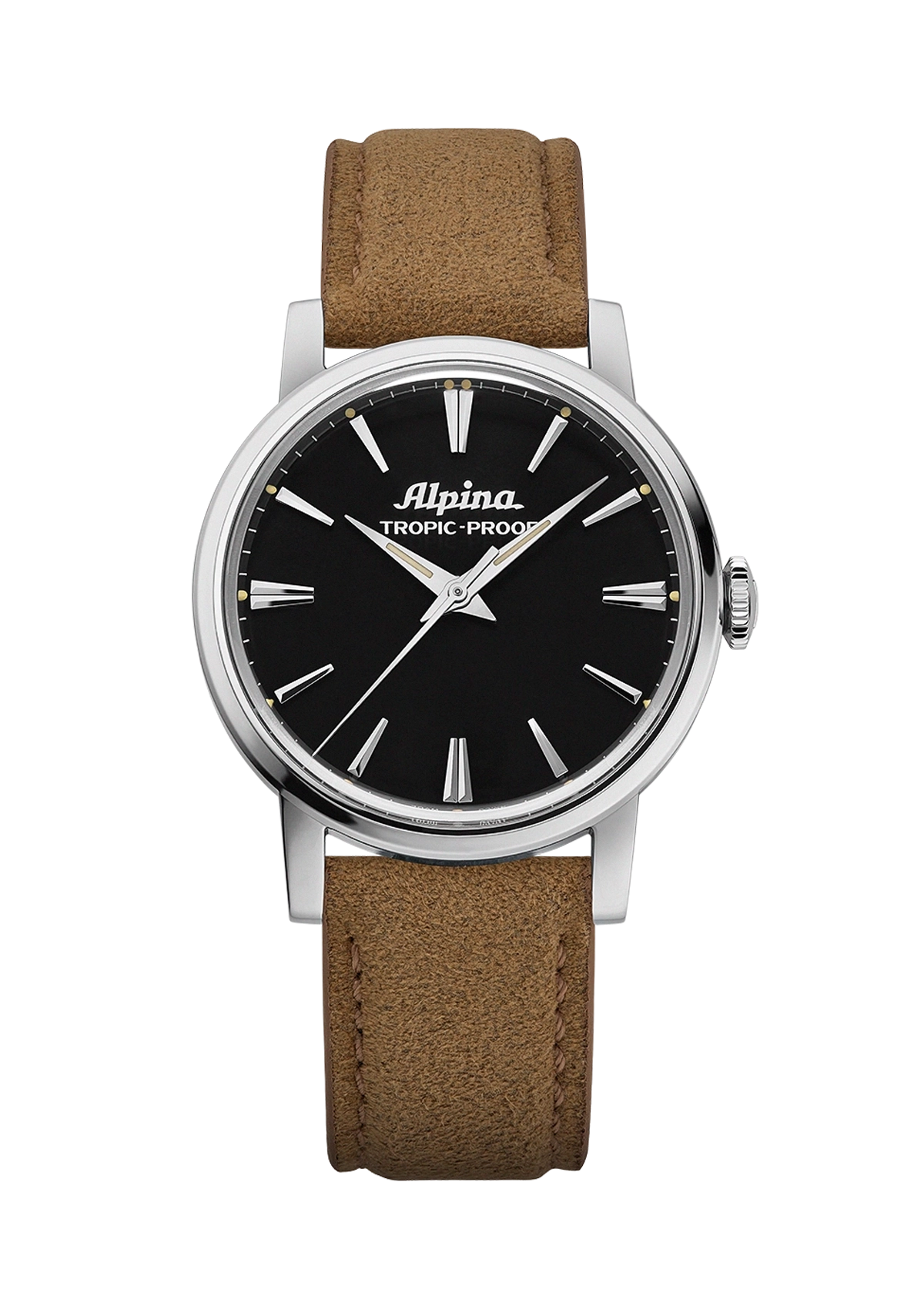 Alpina Heritage Tropic-Proof Handwinding Cadran Noir AL-480B2H6