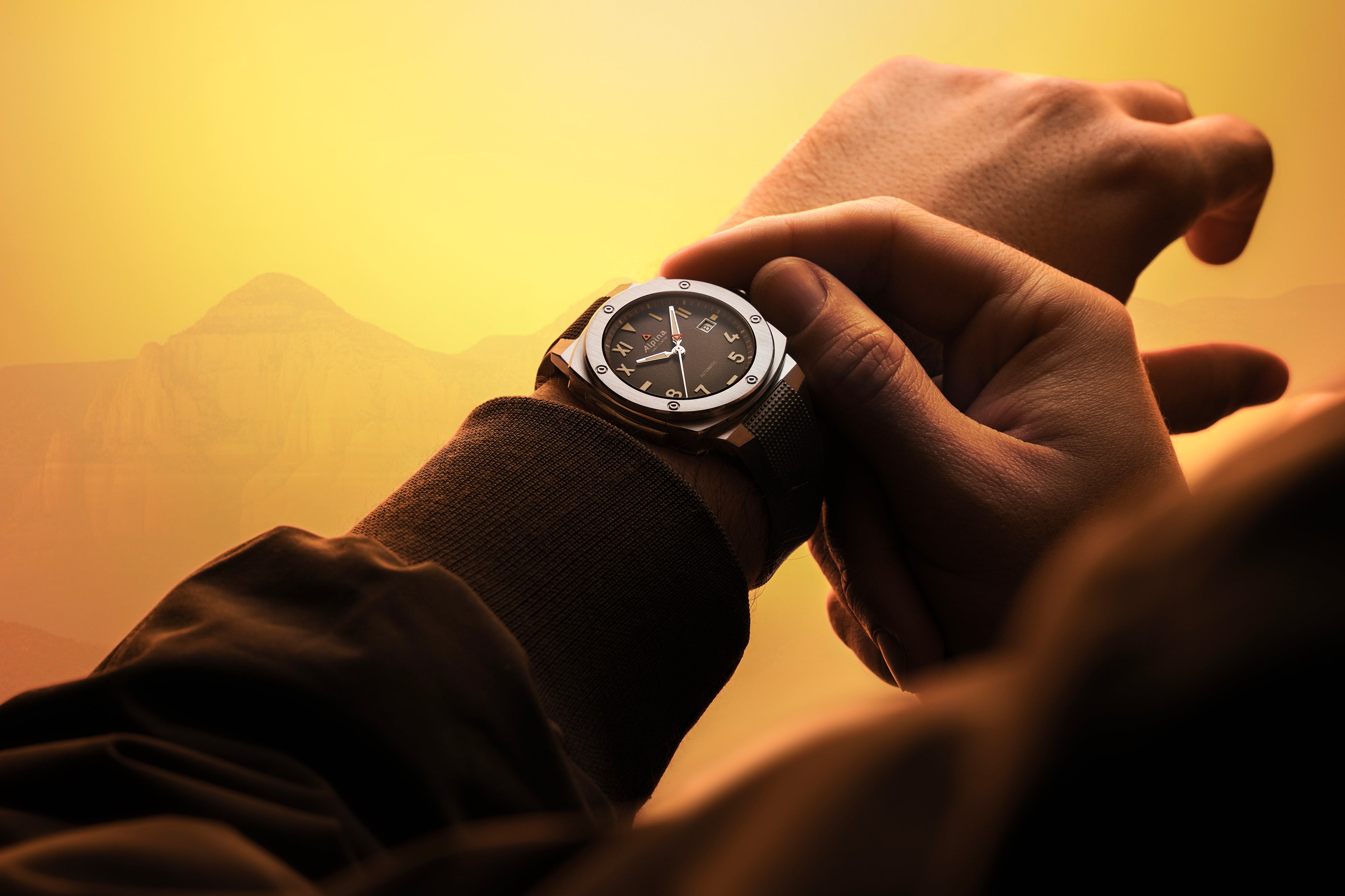 Alpina Alpiner Extreme Automatic California Sunburst Brun AL-525BRG3AE6