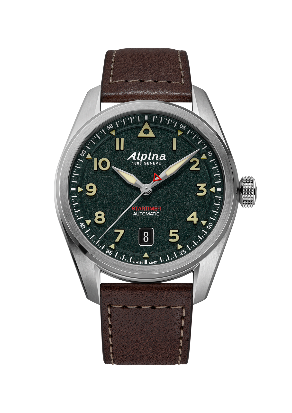 Alpina Startimer Pilot Automatic Kaki AL-525KW4S36