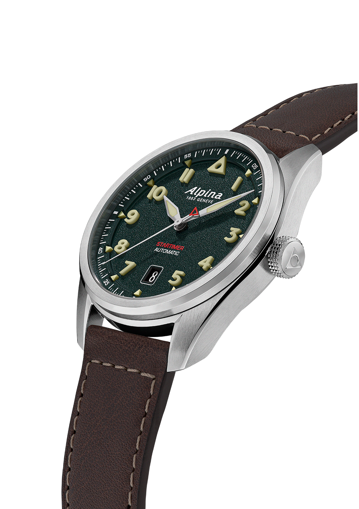 Alpina Startimer Pilot Automatic Kaki AL-525KW4S36