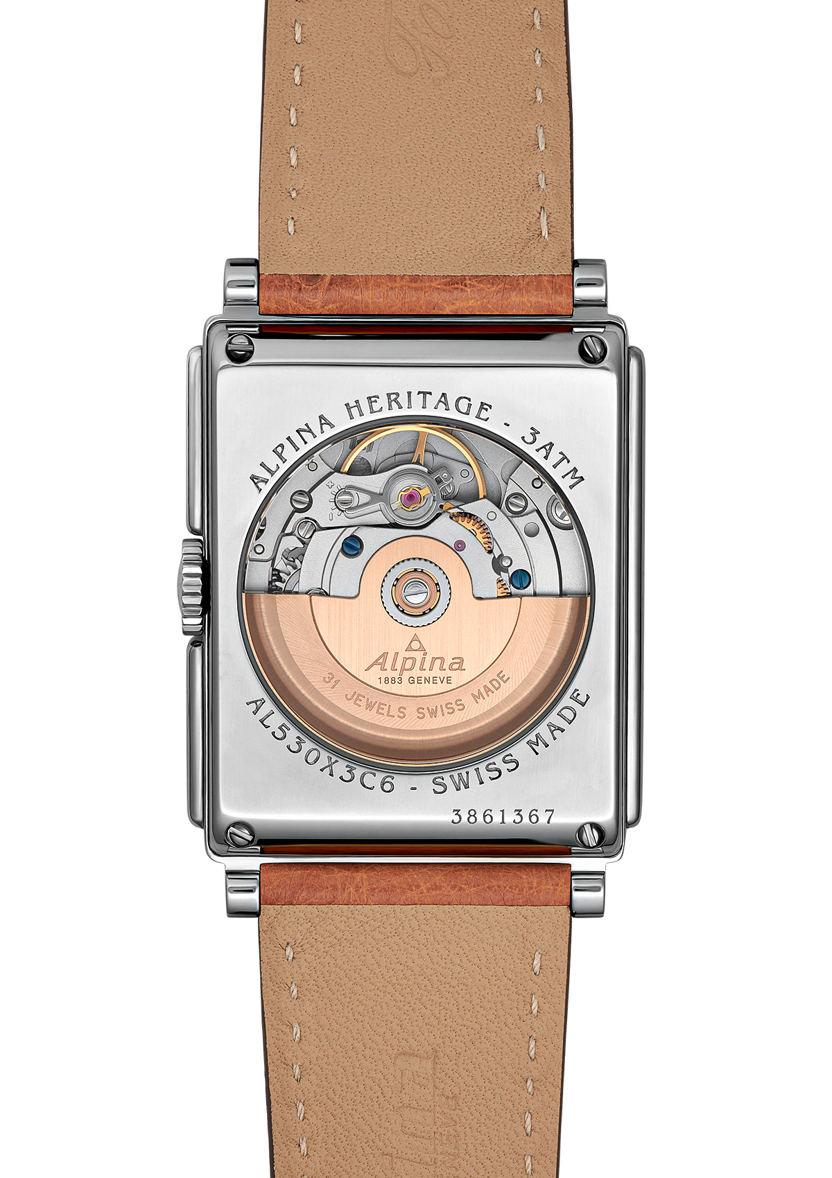 Heritage Alpiner Carrée Automatic - Alpina Watches