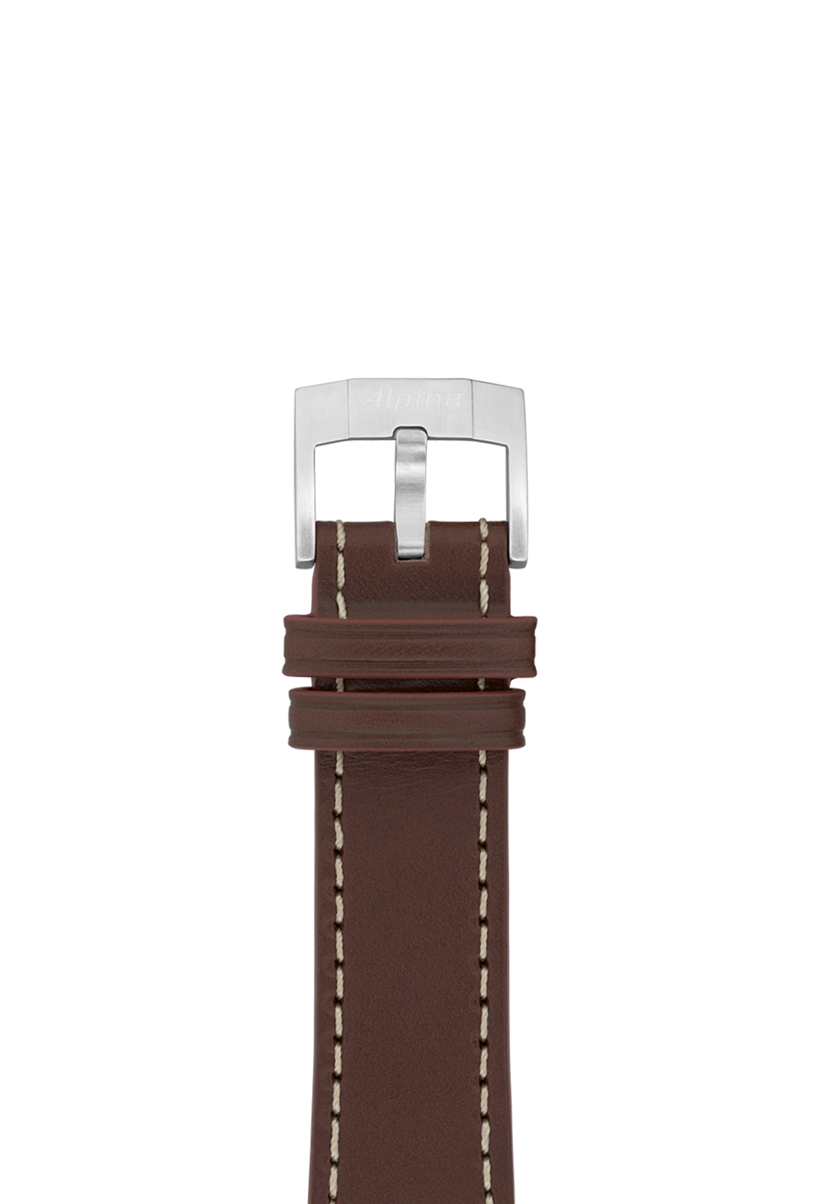 Black Calf Leather Strap - 20 mm - Alpina Watches