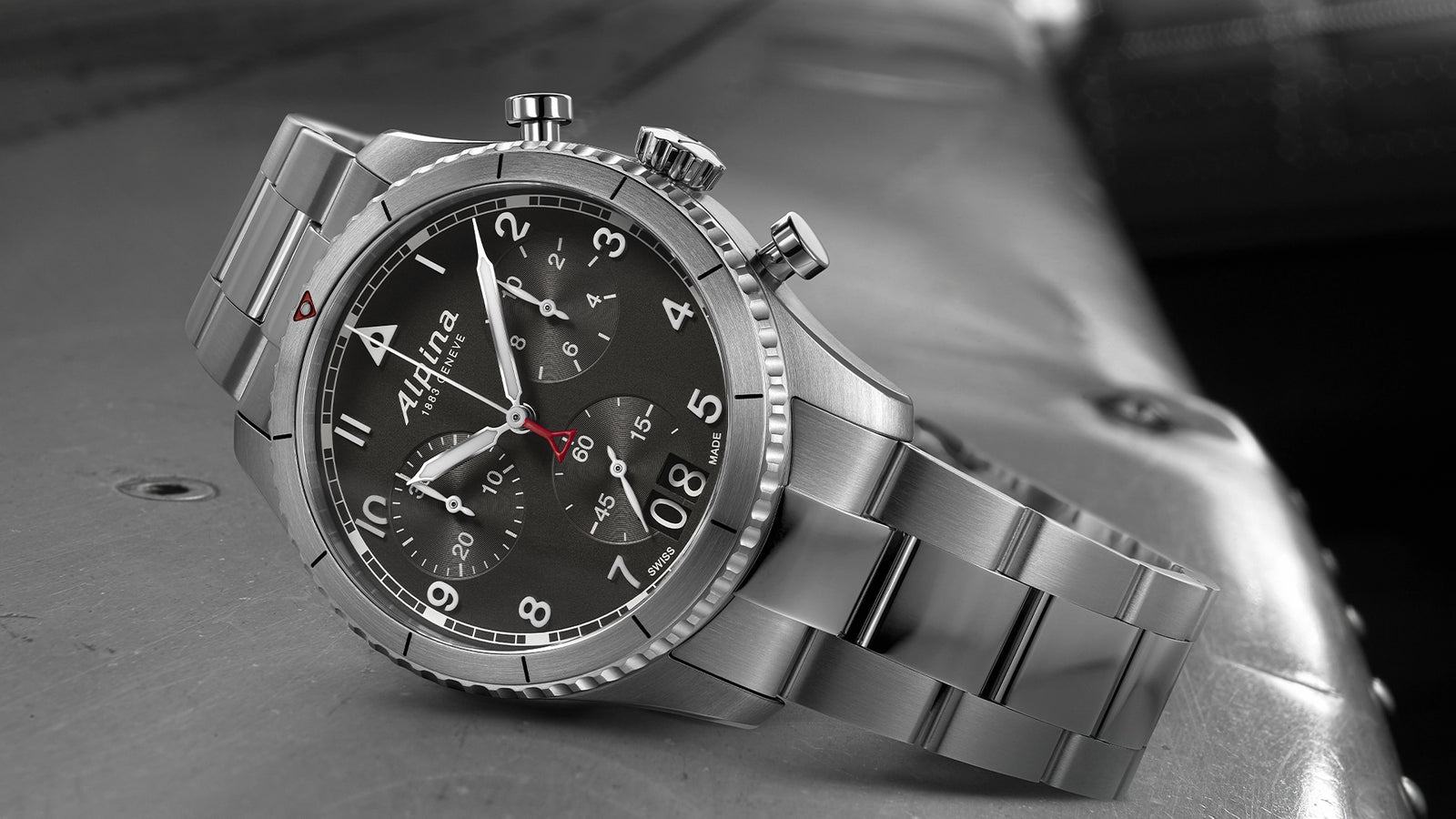 Pilot Quartz Chronograph Big Date