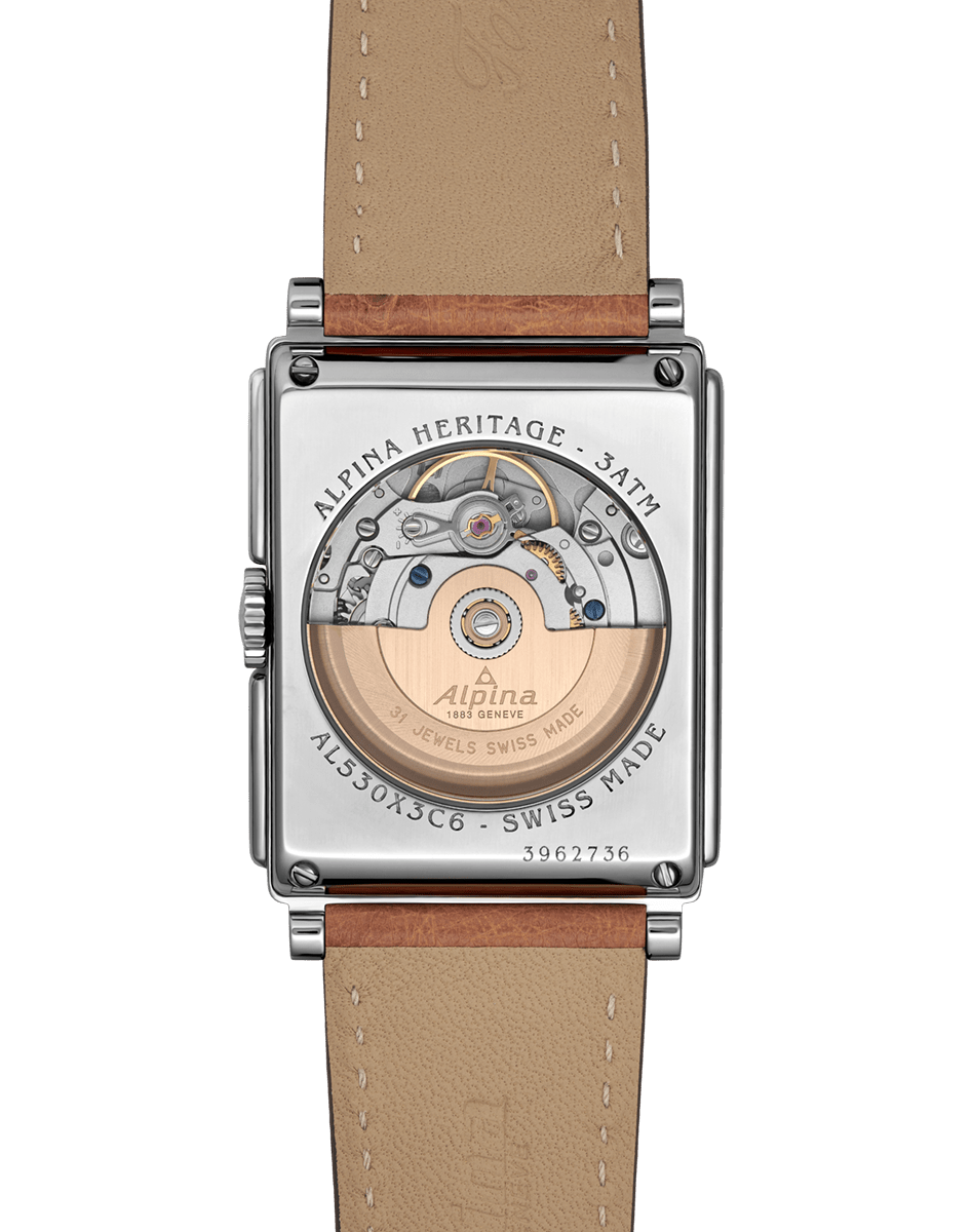 Alpiner Heritage Carrée Automatic: Automatic men's watch – Alpina Alpiner Heritage Carrée Automatic: Automatic men's watch – Alpina
