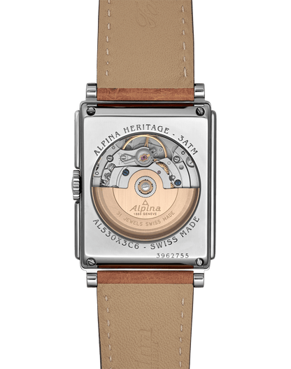 Alpiner Heritage Carrée Automatic 140 Years - Alpina Watches