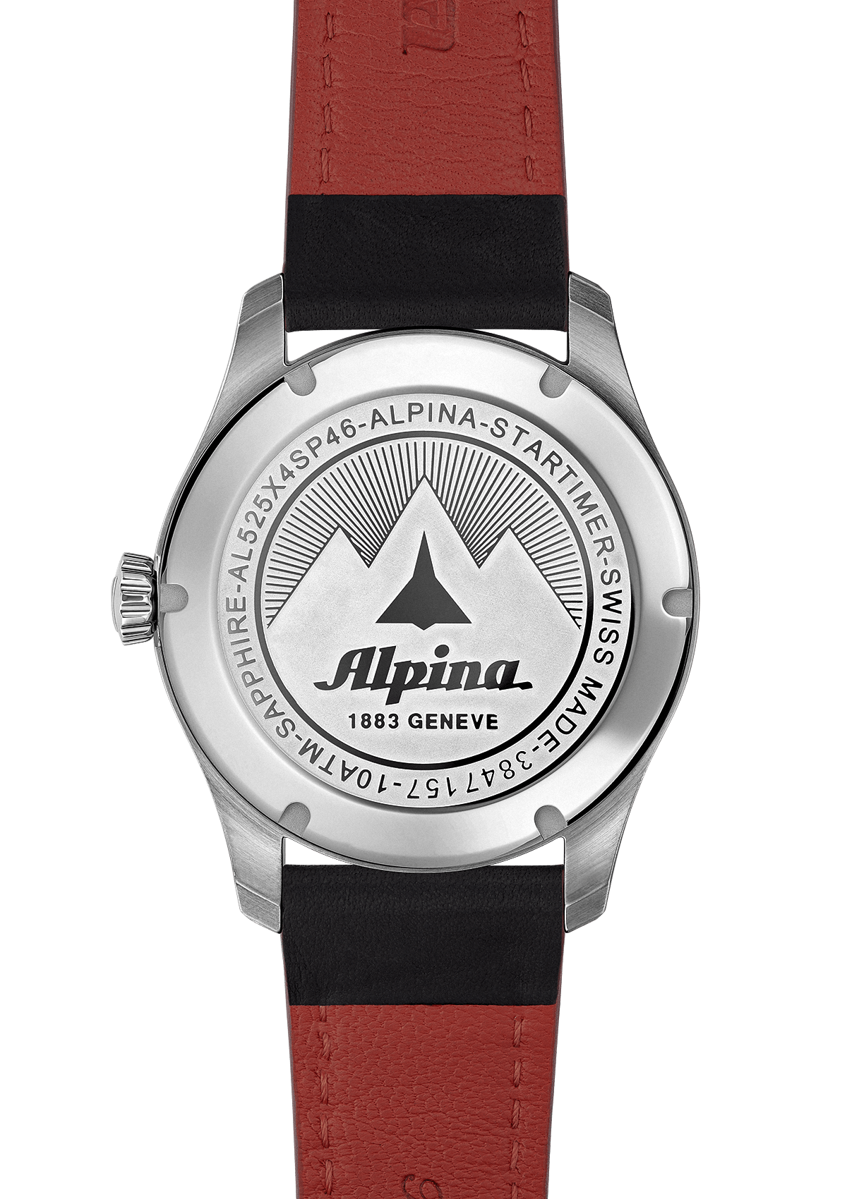Alpina Startimer Pilot Automatic Cuir Noir AL-525BBG4S26