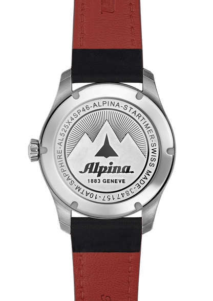 Startimer Pilot Automatic Black 41 mm - Alpina Watches