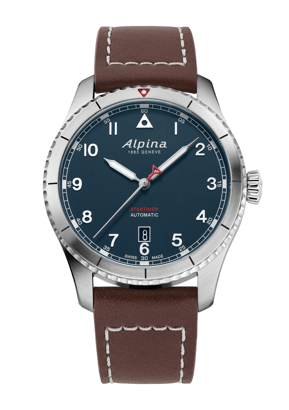 Startimer Pilot Automatic Petroleum blue 41 mm - Alpina Watches