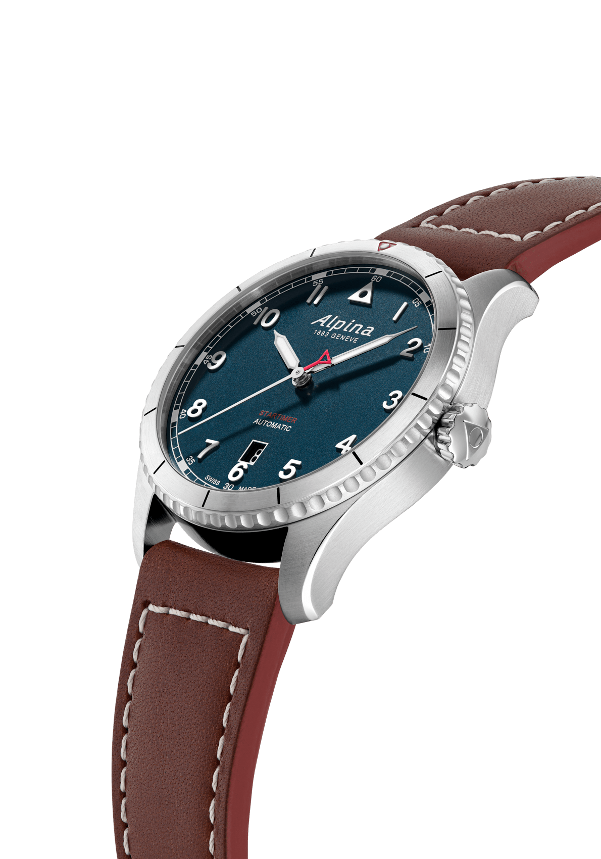 Startimer Pilot Automatic Petroleum blue 41 mm - Alpina Watches