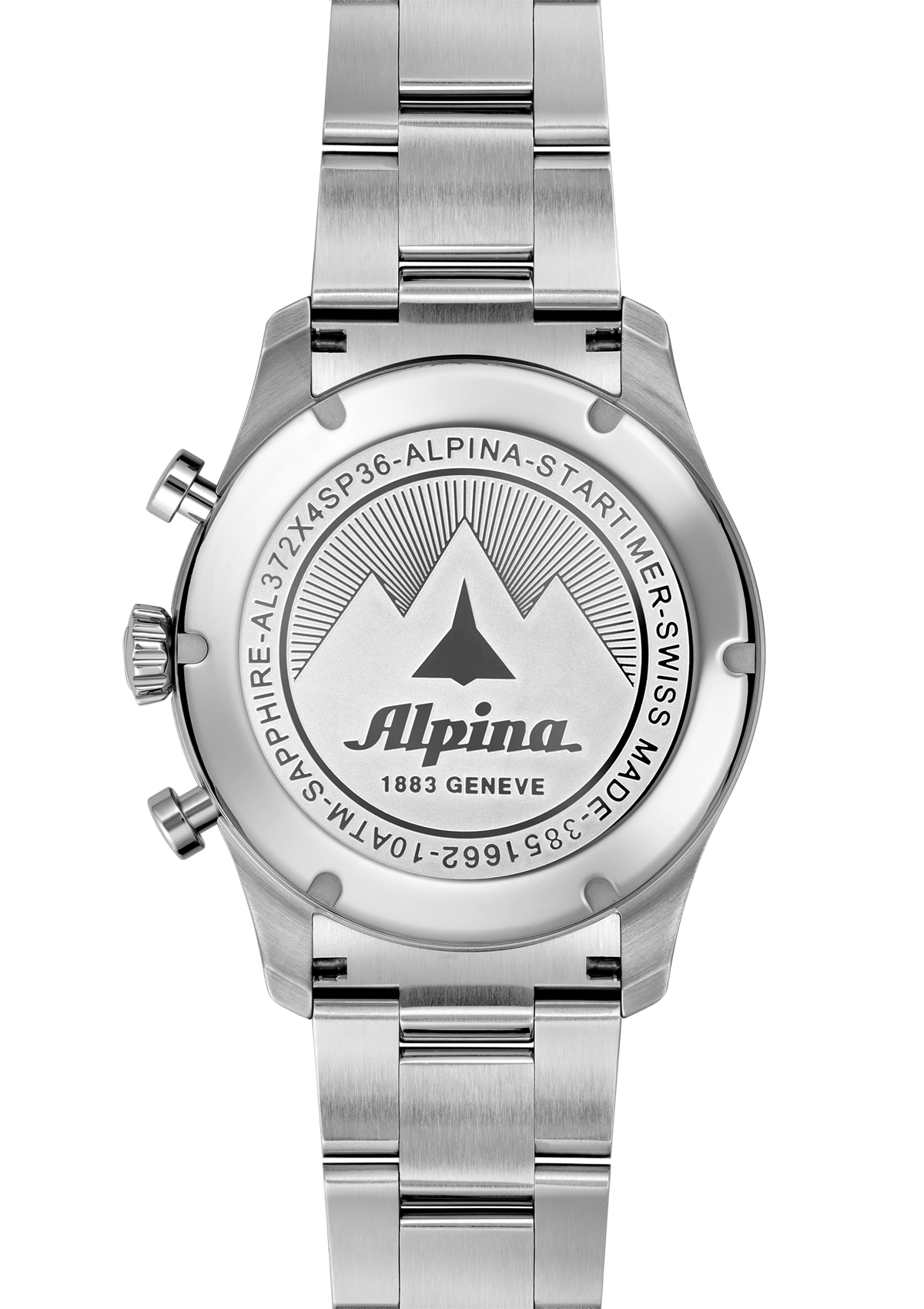Alpina Startimer Pilot Quartz Chronograph Big Date AL-372BW4S26B