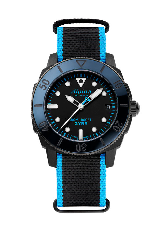 Seastrong Diver Comtesse  Gyre Automatic <BR> BLACK