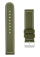 21MM - Bracelet nylon vert 