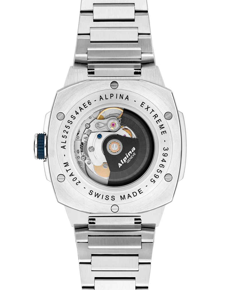 Amazon.com: Alpina Men's AL-525BS5AQ6B Alpiner 4 Analog Display Swiss  Automatic Silver Watch : Clothing, Shoes & Jewelry