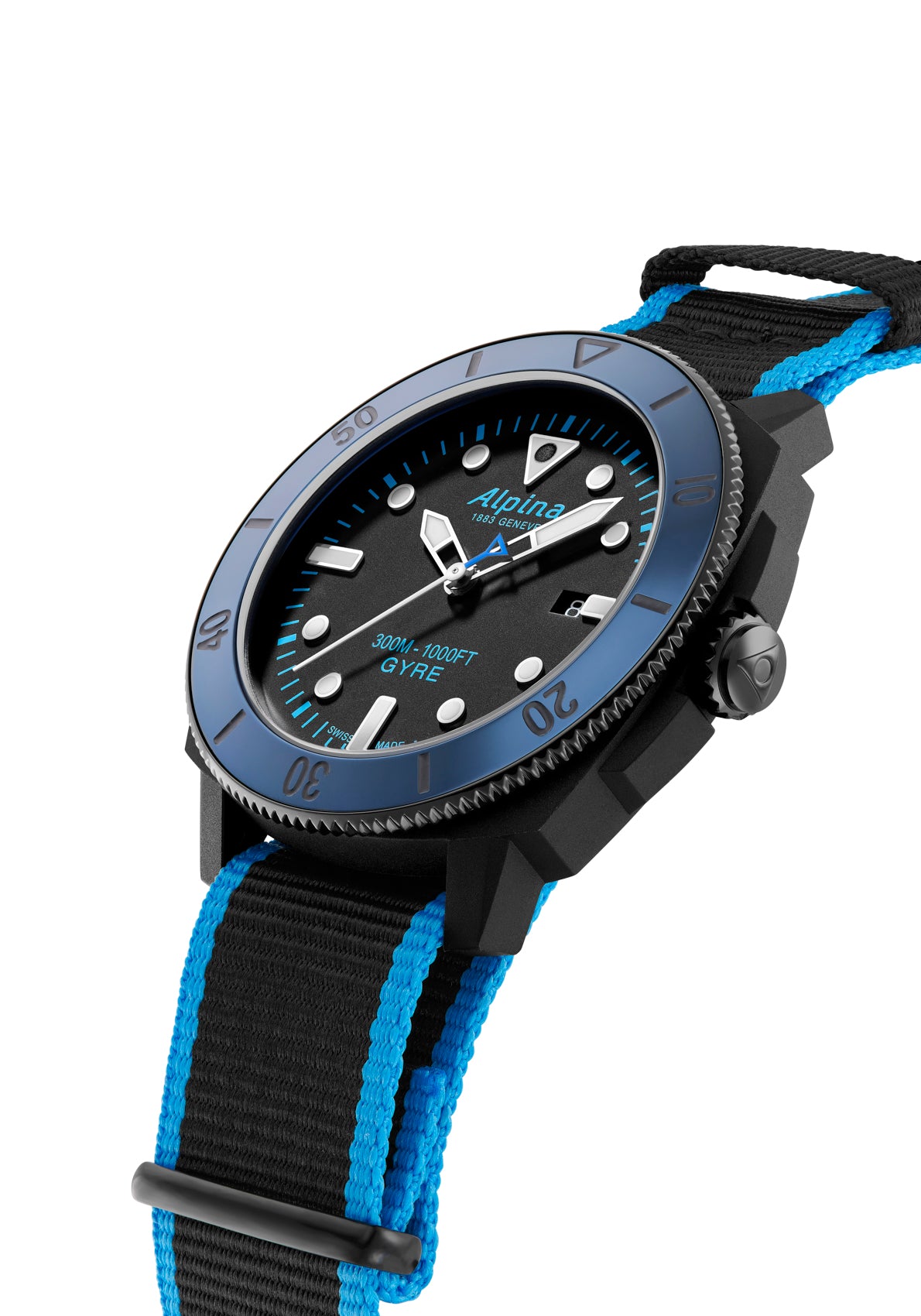 Seastrong Diver Gyre Automatic <BR> BLACK