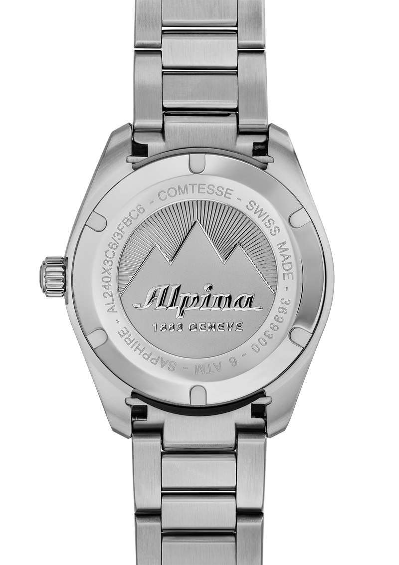 Men's Quartz Watch | Alpiner Comtesse Sports Quartz Blue Bracelet | Alpina Watches