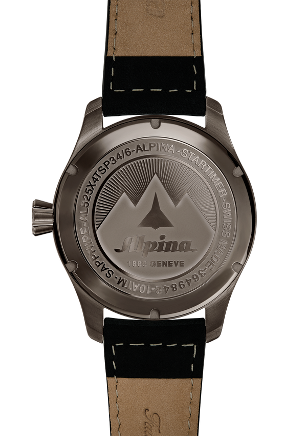 Automatic Matte Dark Grey | Startimer Pilot | Alpina Watches